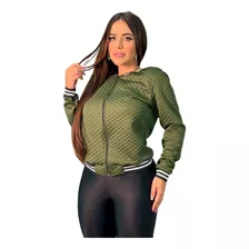 Casaco Jaqueta Bomber Blusa De Frio Feminino Ziper Inverno