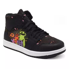 Tenis Negro Garten Of Ban Ban Videojuego Merch Bota Hi Top