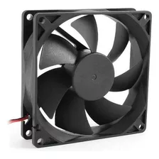 Cooler Fan Ventilador 120 X 120 12v 4 Pines Mother Gabinete Led Negro