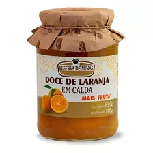 Doce De Doce De Laranja Em Calda Laranja Reserva De Minas Doce De Frutas Sem Tacc Em Pote De Vidro 650 g