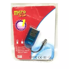 Mini Leitor Cartão Micro Sd Usb Universal Adaptador Memória