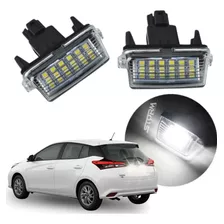 Par Lâmpada Luz De Placa Toyota Yaris Hatch Ano 2019 A 2024