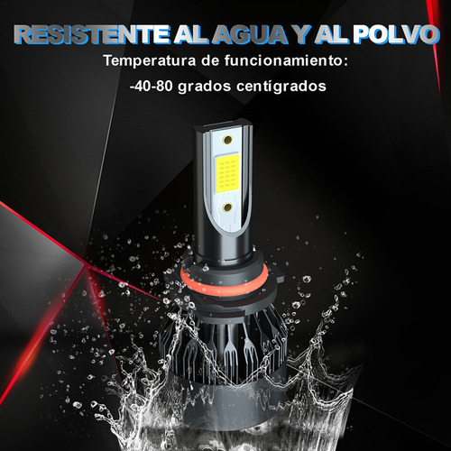 Para 2009-2014 Acura Tl 8pcs Kit De Faros Delanteros Led Hid Foto 3
