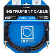 Cable Boss Bic-10 Para Instrumento Plug A Plug 3 M Meses