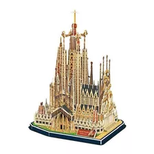 Puzzle 3d Sagrada Familia Natgeo 184 Piezas Cubicfun 