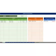 Planilha Controle Financeiro De Produtos Em Estoque Despensa