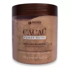 Máscara Nutritiva Cacau Para El Pelo Richée Professional