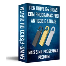 Pendrive Com Programas Pro 2022/2023 Pc/notebook