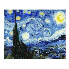 Van Gogh La Noche Estrellada Pintura Por Números Diy