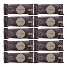 Kit 10 Unidades Chocolate 70% Cacau Zero Lactose - Laciella