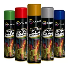 Tinta Spray Cores Luminosas Ou Metalicas Ouro Cromado Cobre