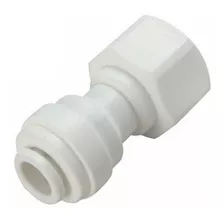 Conector Filtro Agua Rosca Hembra 1/4 A Manguera 1/4 Acople