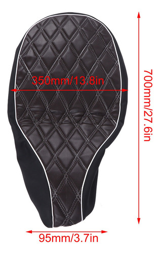 Funda De Cuero Para Silla De Montar 125/150 Sprint Fast Repl Foto 4