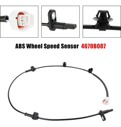 Sensor Abs Delantero Izquierdo/derecho Para Mitsubishi Mirag Foto 6