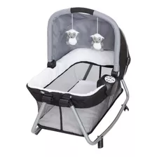 Cuna Corral Wishper Gray Baby Trend