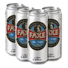 Cerveza Faxe Lata X4u 500ml Vol 0.0% Suchina S.a