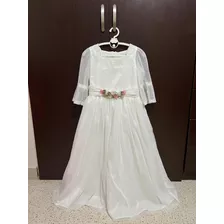 Vestido Para Bautizo Con Flores