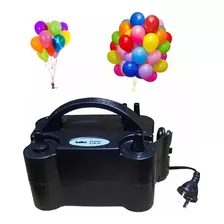 Inflador De Globos Doble Pico Compresor Electrico Fiestas 