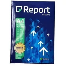 Pacote Papel Sulfite Report Premium A4 75g 500 Folhas
