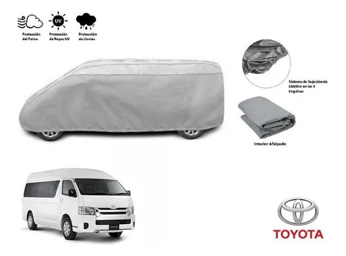 Funda/forro Impermeable Para Camioneta Van Toyota Hiace 2020 Foto 2
