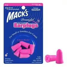 Protetor Auricular Mack's Dreamgirl - Nrr 30 Db - 3 Pares