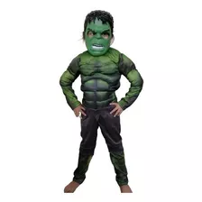 Disfraz Super Heroe Hulk Para Niños