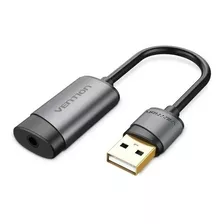 Adaptador Vention Tarjeta Sonido Externa 3,5 Usb Pc-laptop