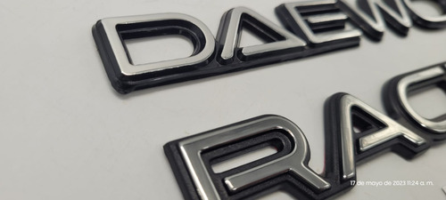 Daewoo Racer Emblemas Y Calcomanas Cinta 3m Foto 2