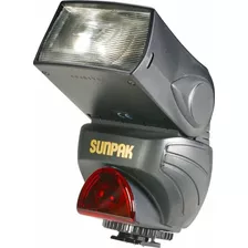 Flash Sunpak Pz40x Ii Power Zoom Auto Flash Nikon 4/3 Manual