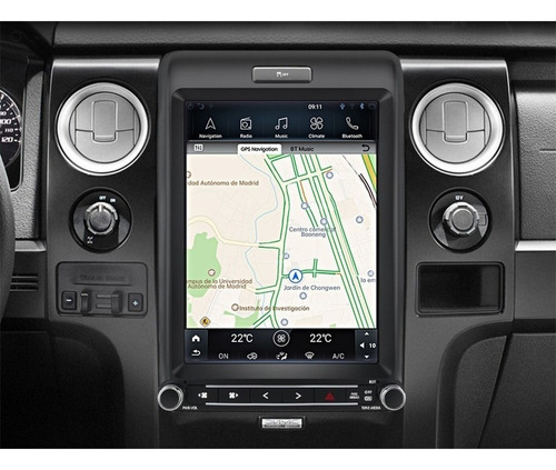 Pantalla De Radio Estreo Gps Tesla Para Ford Raptor F150 20 Foto 3