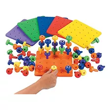 Juego Stack It Peg Con Tablero Para Terapia Ocupacional Para