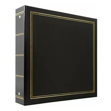Library Collection Álbum Fotos (400 Bolsillos, 4 X 6),negro