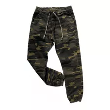 Calça Jogger Camuflada Infantil Exercito 4 6 8 10 12 14 16