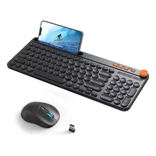 El Teclado Bluetooth De Chesona Y El Mouse Inalámbrico, El T