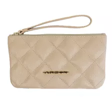 Clutch Envelope Em Couro Matelassê Nude