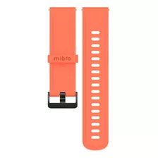 Pulseira Para Smartwatch Mibro Strap 22mm Laranja Flame