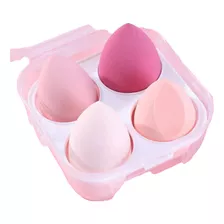 Set De 4 Esponjas De Maquillaje Profesional 