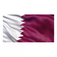 Bandera Qatar 1.50x90cm Exterior Grande