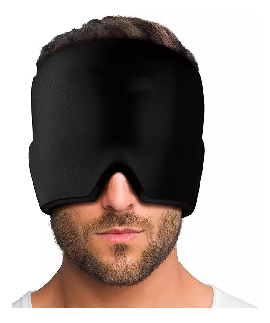 Máscara Terapêutica Para Alívio De Enxaqueca / Dor De Cab