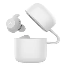 Earbuds Wireless Con Charger Case White