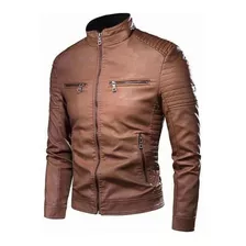 Chaqueta De Cuero Para Hombre De Súper Promoción