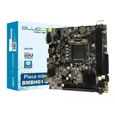Placa Mãe Bluecase Bmbh61 Intel Lga 1155 Chipset H61