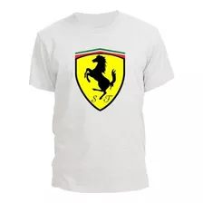 Remera Niño Ferrari Logo