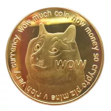 Moneda Dogecoin Física Colección Original + Estuche