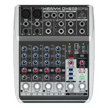 Mixer Consola Behringer Xenyx Qx602 Mp3 6 Ch Fx