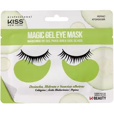 Kiss New York Máscara De Gel Para Olhos 1 Par - Pepino