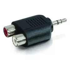 Adaptador De 3,5 Mm Estereo Macho A Doble Rca Hembra