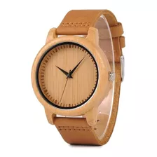 Reloj De Madera Bobo Bird A09 Bambú Piel