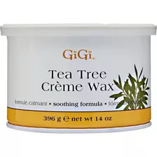 Cera Para Depilar Gigi Tea Tree Creme Wax 396 Gr