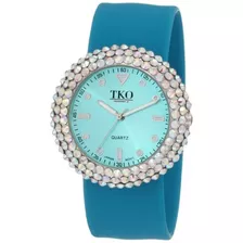 Reloj Tko De Bofetada De Cristal Para Mujer Con Munequera De